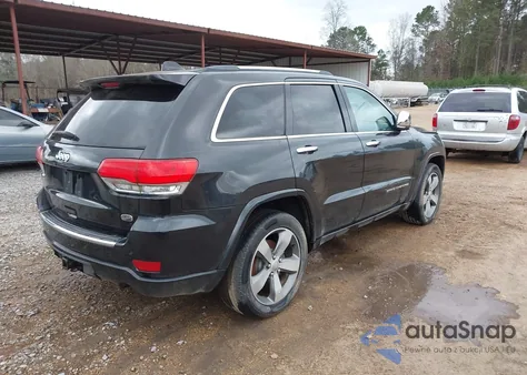 2015 Jeep Grand Cherokee Overland z USA, uszkodzony, nr VIN 1C4RJECG7FC734863